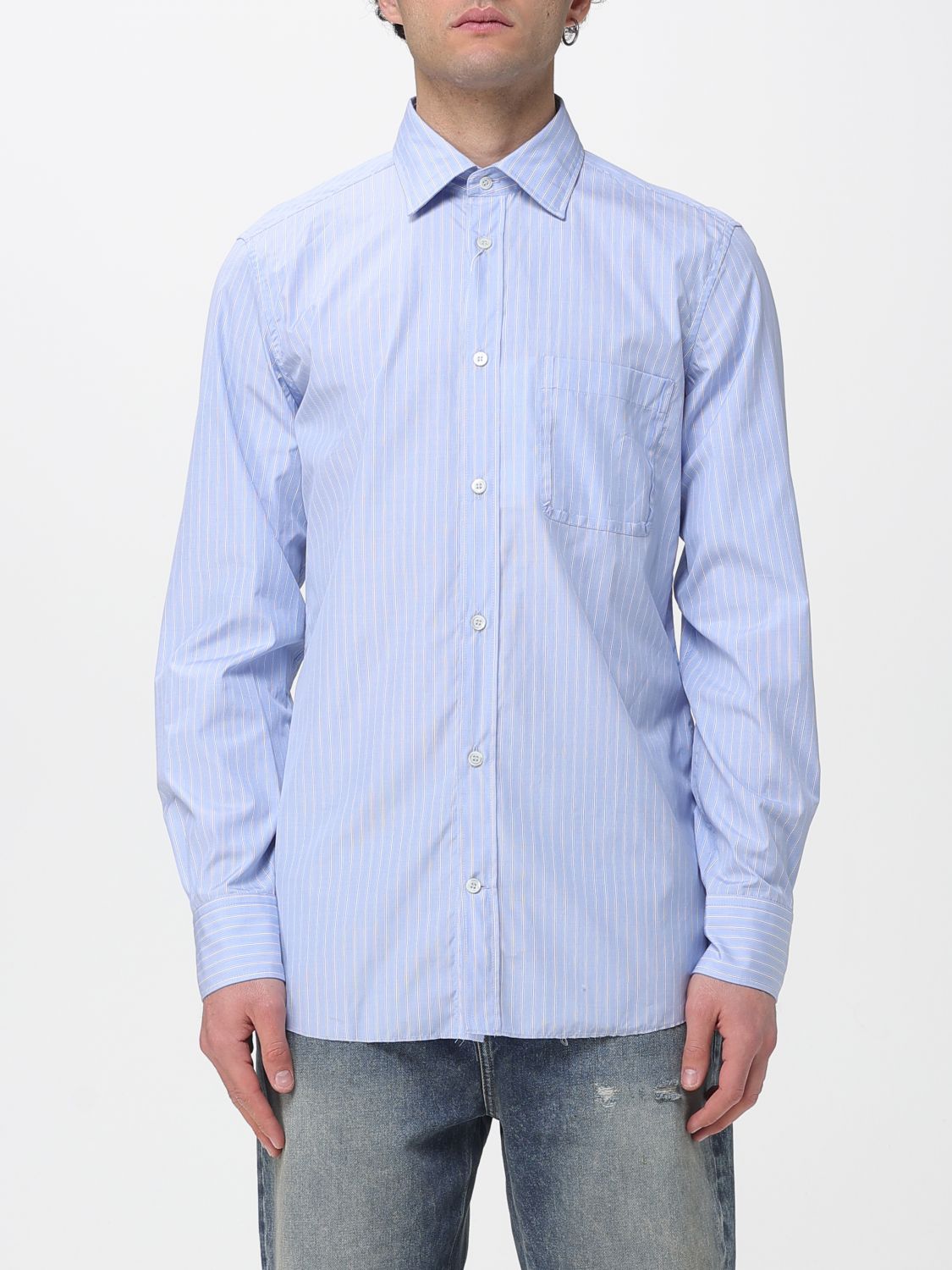 Shirt Men color Blue