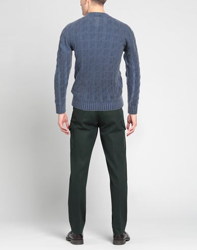 Arovescio Man Sweater Slate blue Size 44 Wool, Cashmere