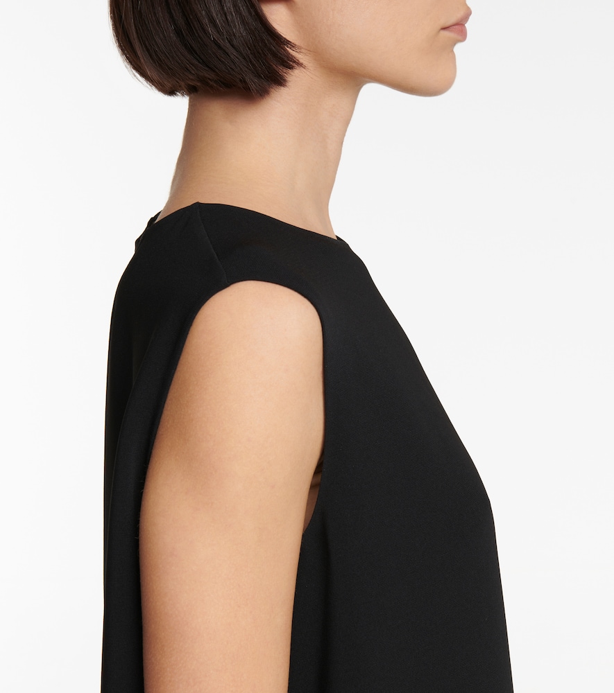 The Row Mirna crêpe midi dress