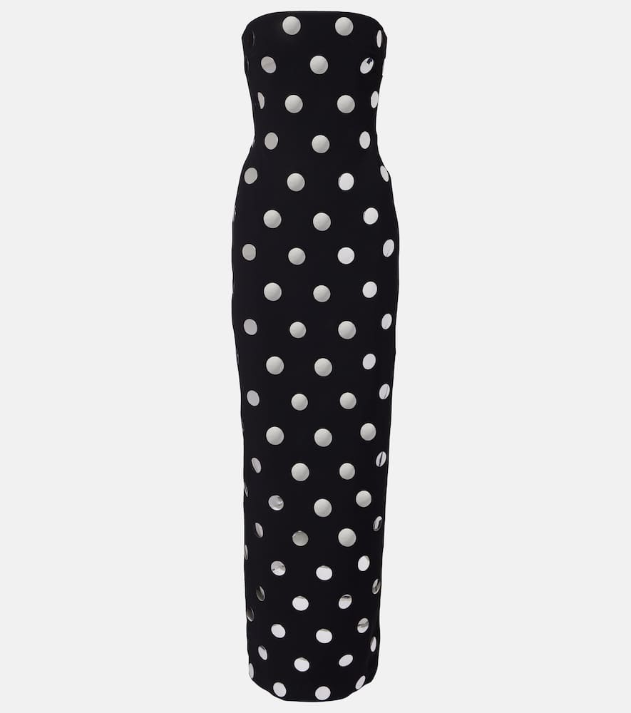 Polka-dot gown