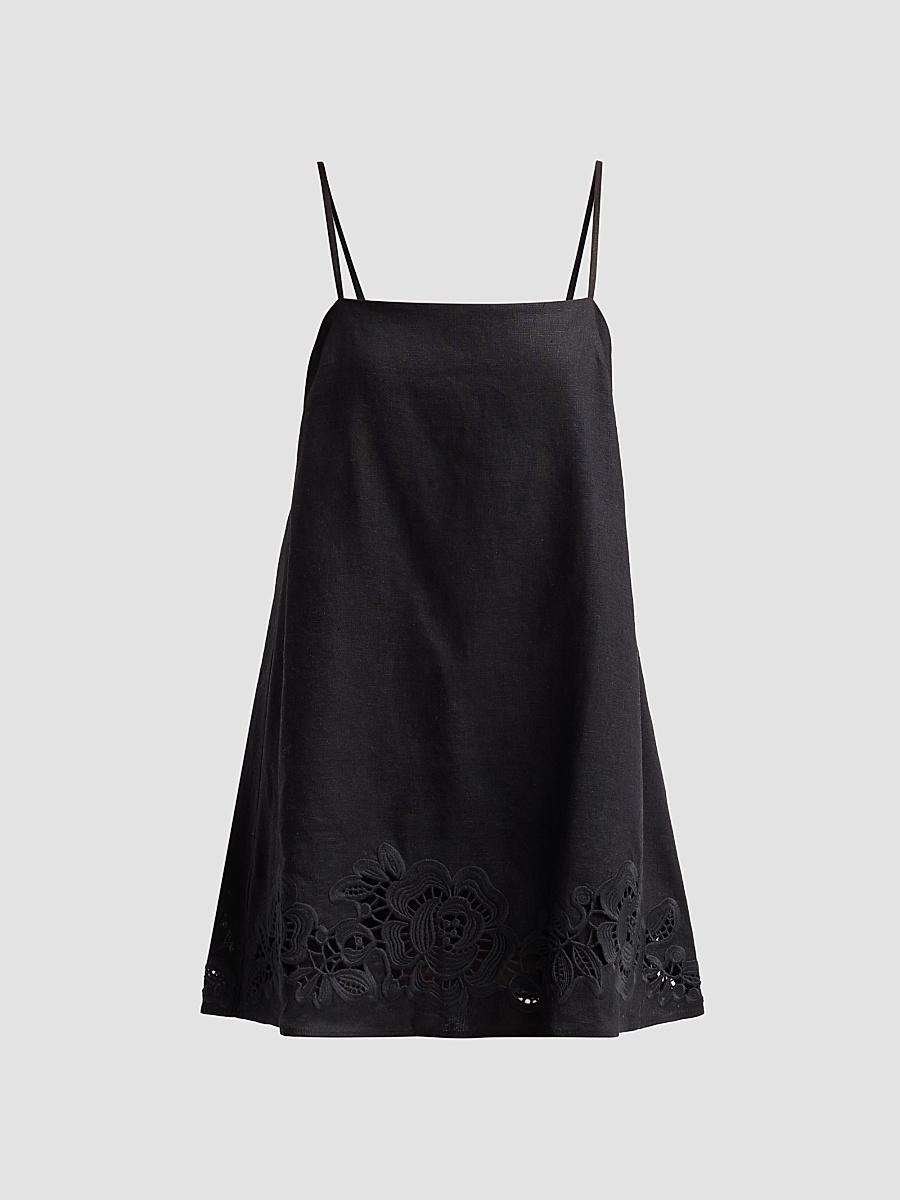Women's Enamour Holiday Mini Dress - Noir