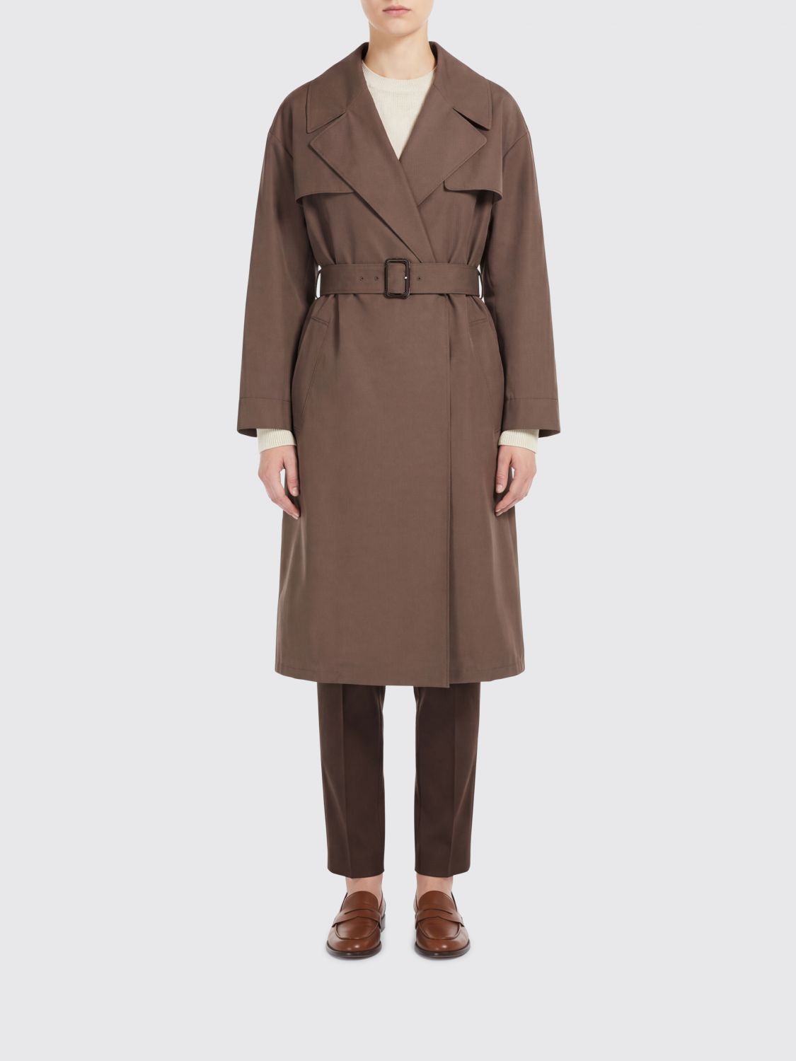 Coat Woman color Beige