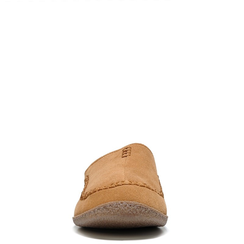 Men's Baseball Stitch Clog Slipper Shoes (Cinnamon)