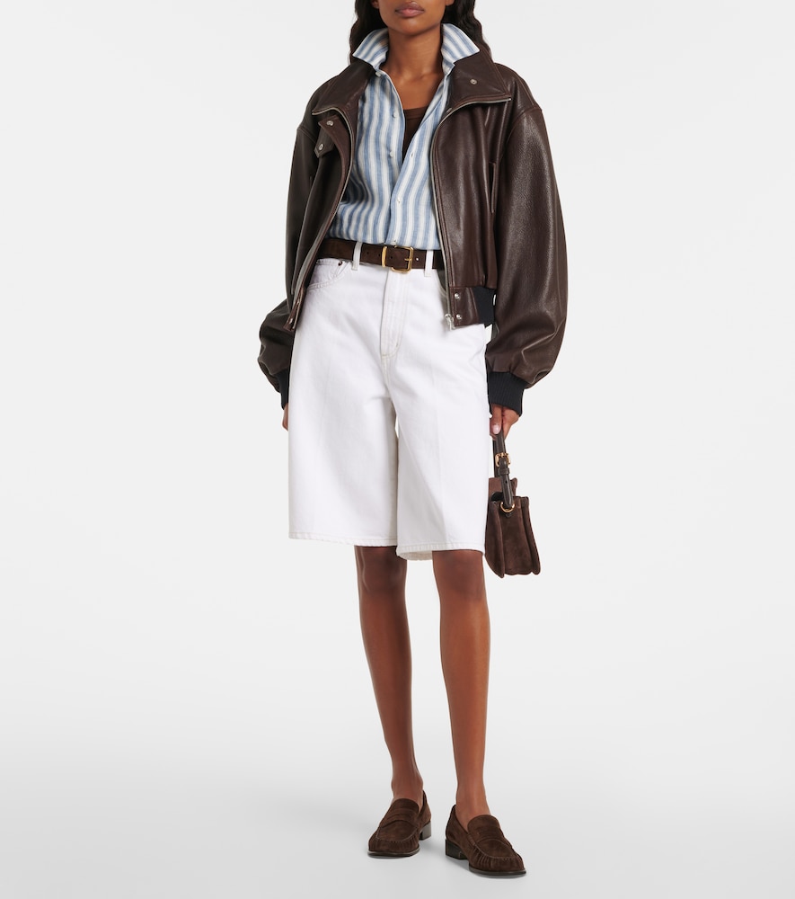 Nolan denim Bermuda shorts