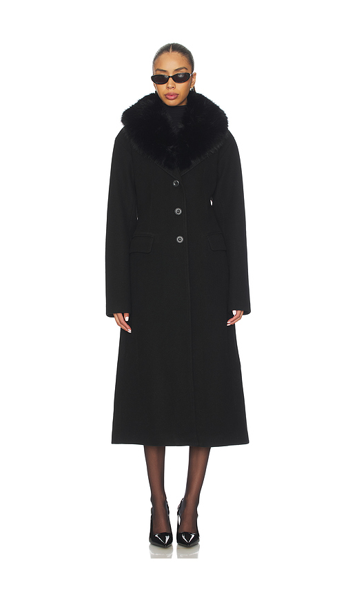 ALL THE WAYS Nettie Coat in Black. L. Also in M, S, XL