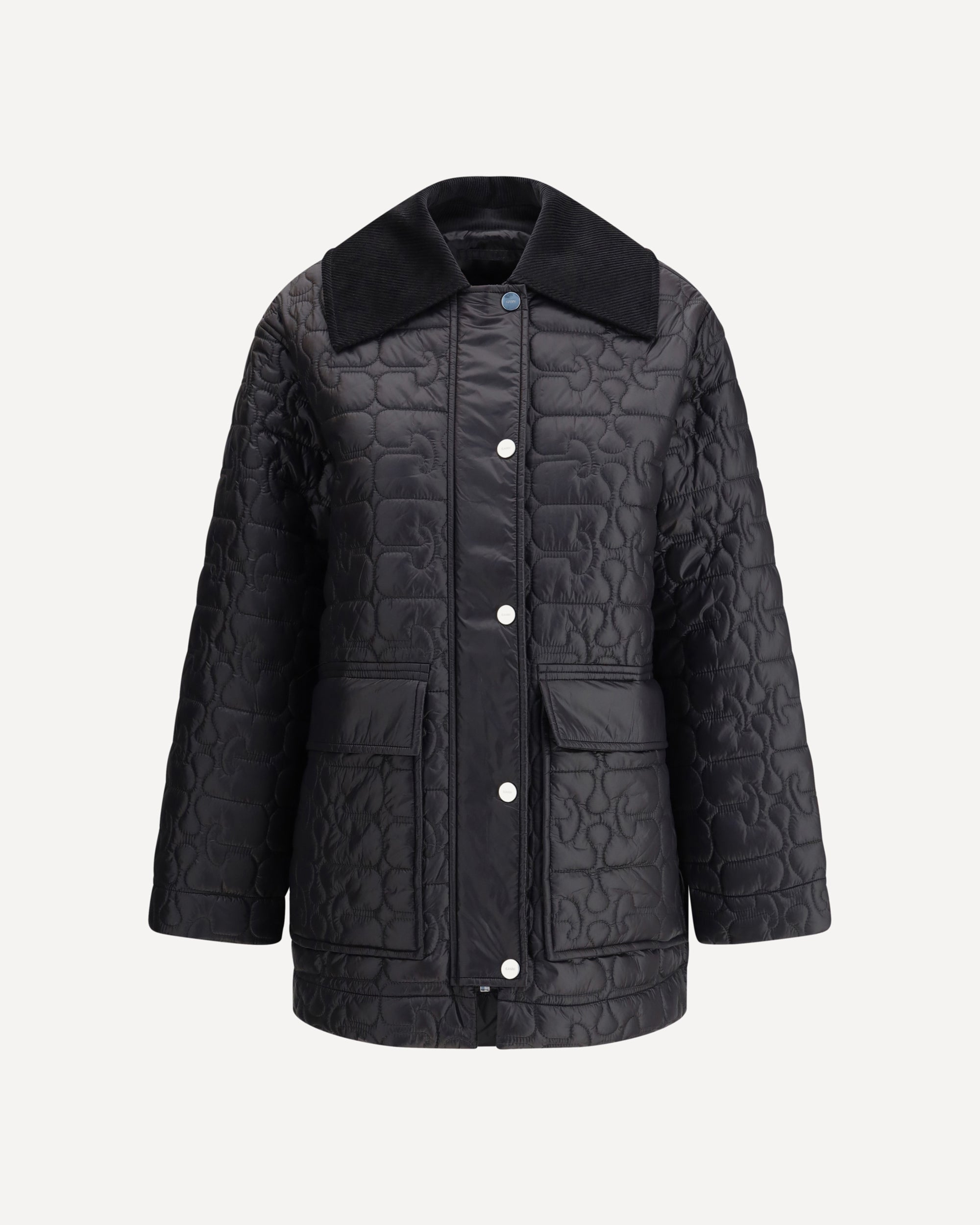 GANNI Glossy finish Down Jacket Female S-M