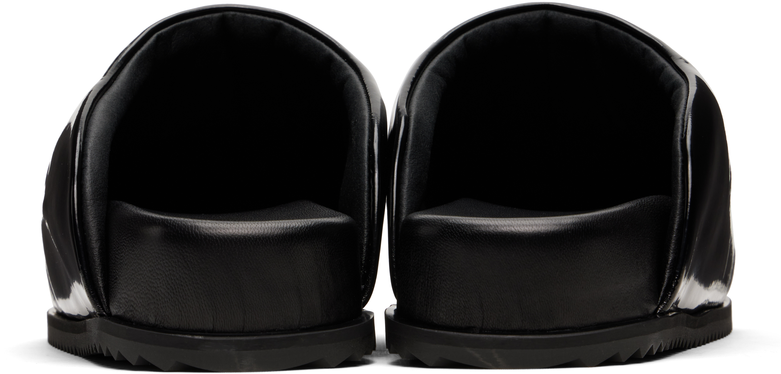 Black Truck Slide Loafers