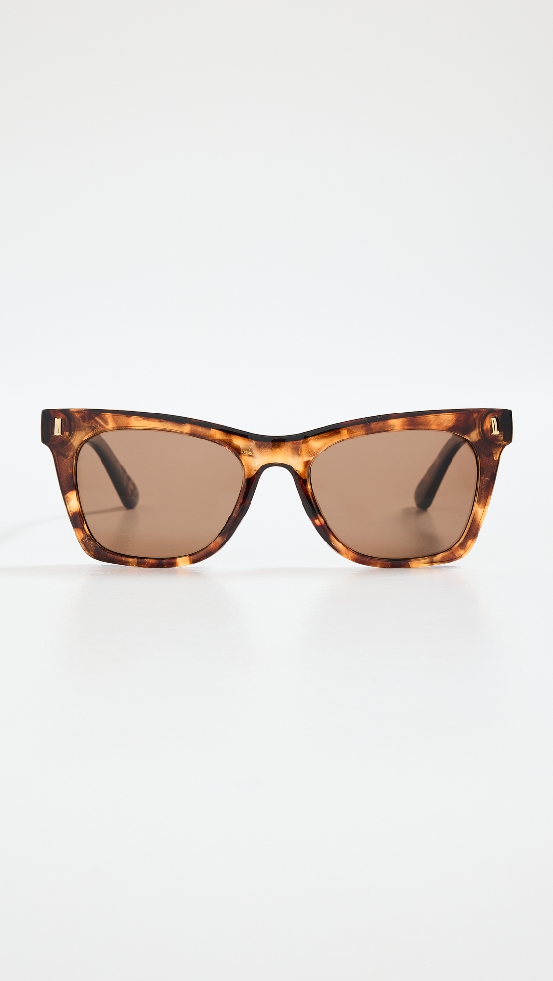 Bellatrix Sunglasses Dark Tort Brown Mono Polarized One Size