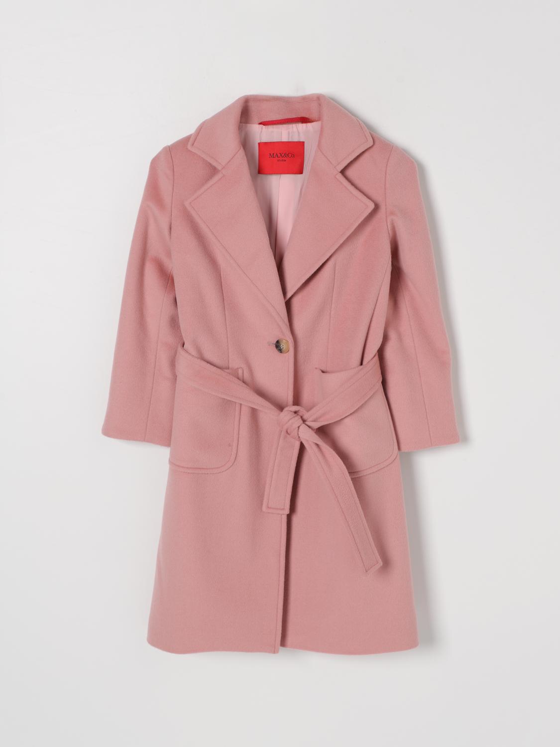 Coat Kids color Pink