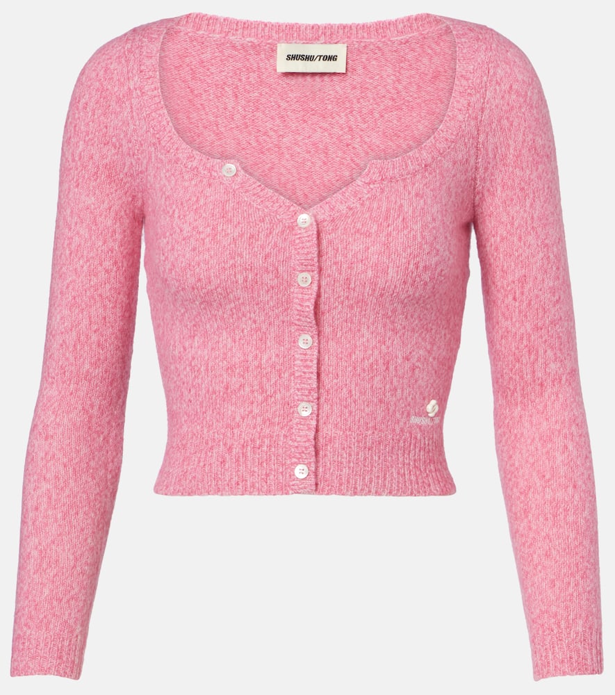 Wool and cashmere-blend cardigan