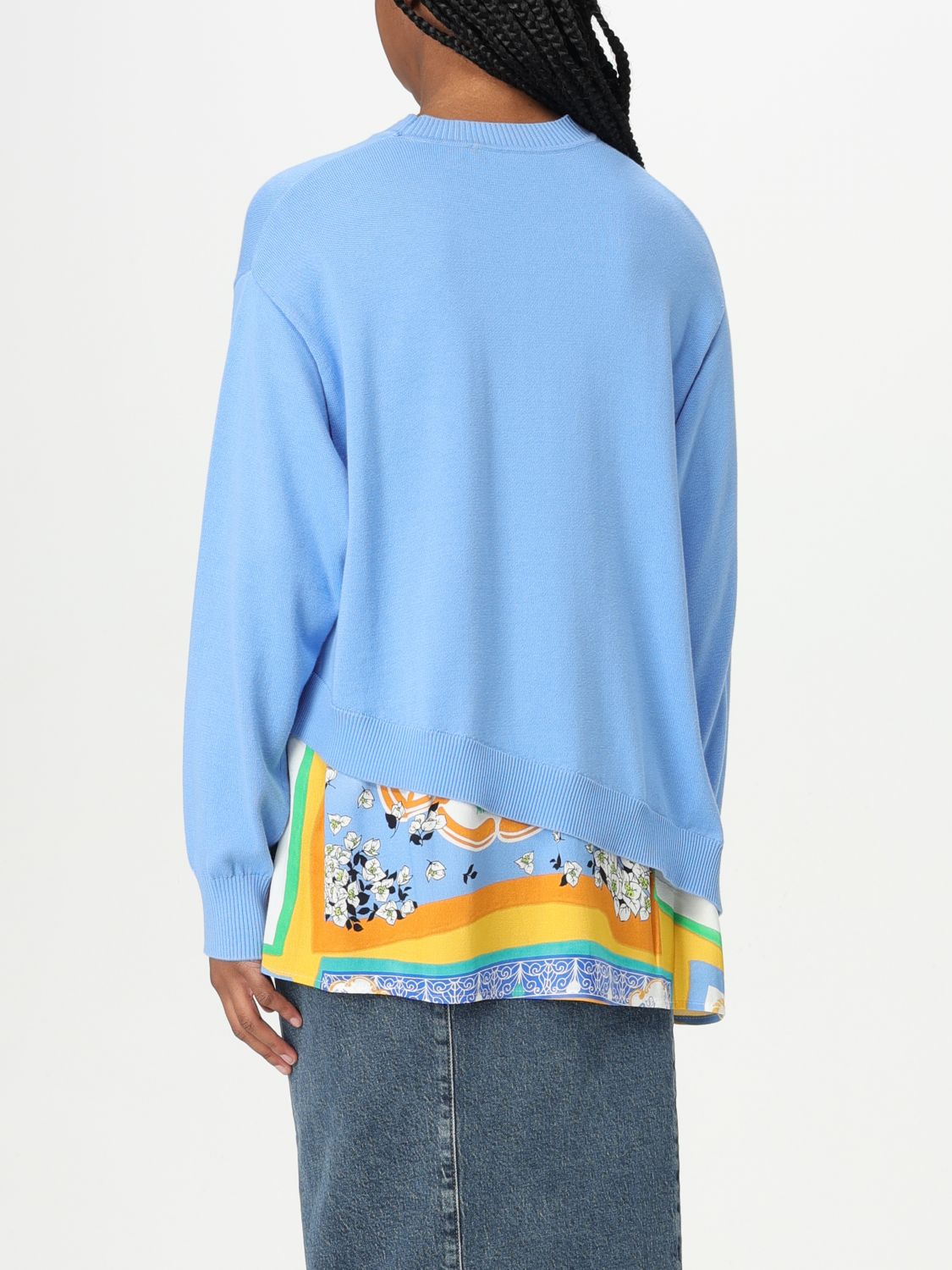 Sweater Woman color Gnawed Blue
