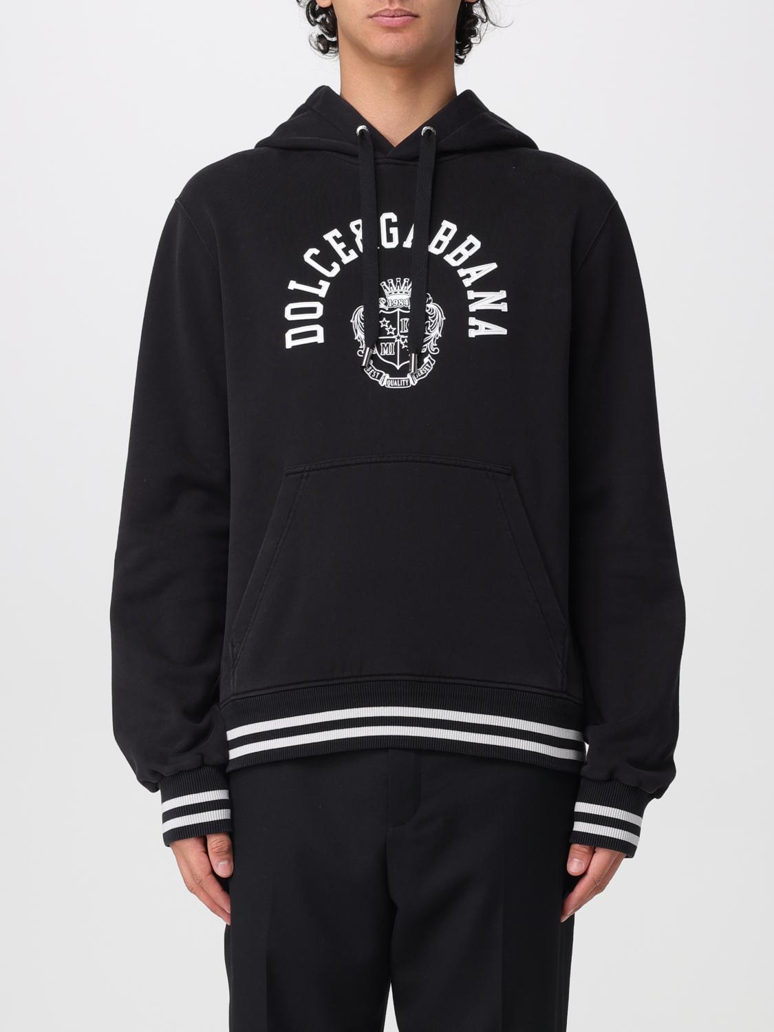 Dolce & Gabban Men's Logo Emblem Hoodie