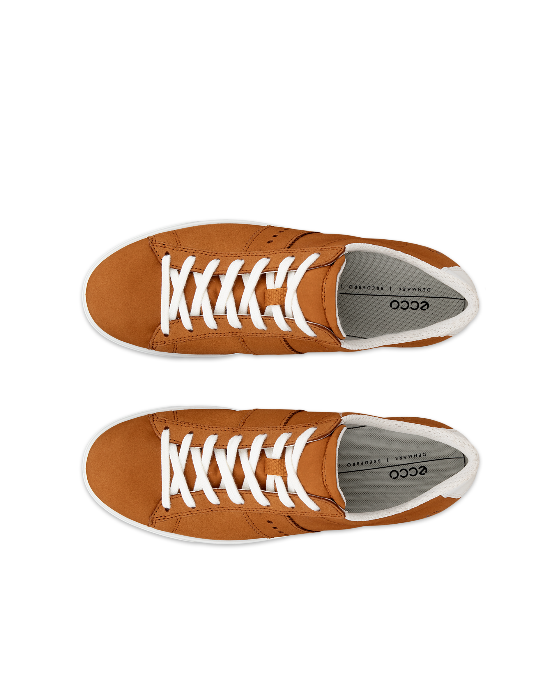 STREET LITE - Women's Nubuck Trainer - Brown - 36