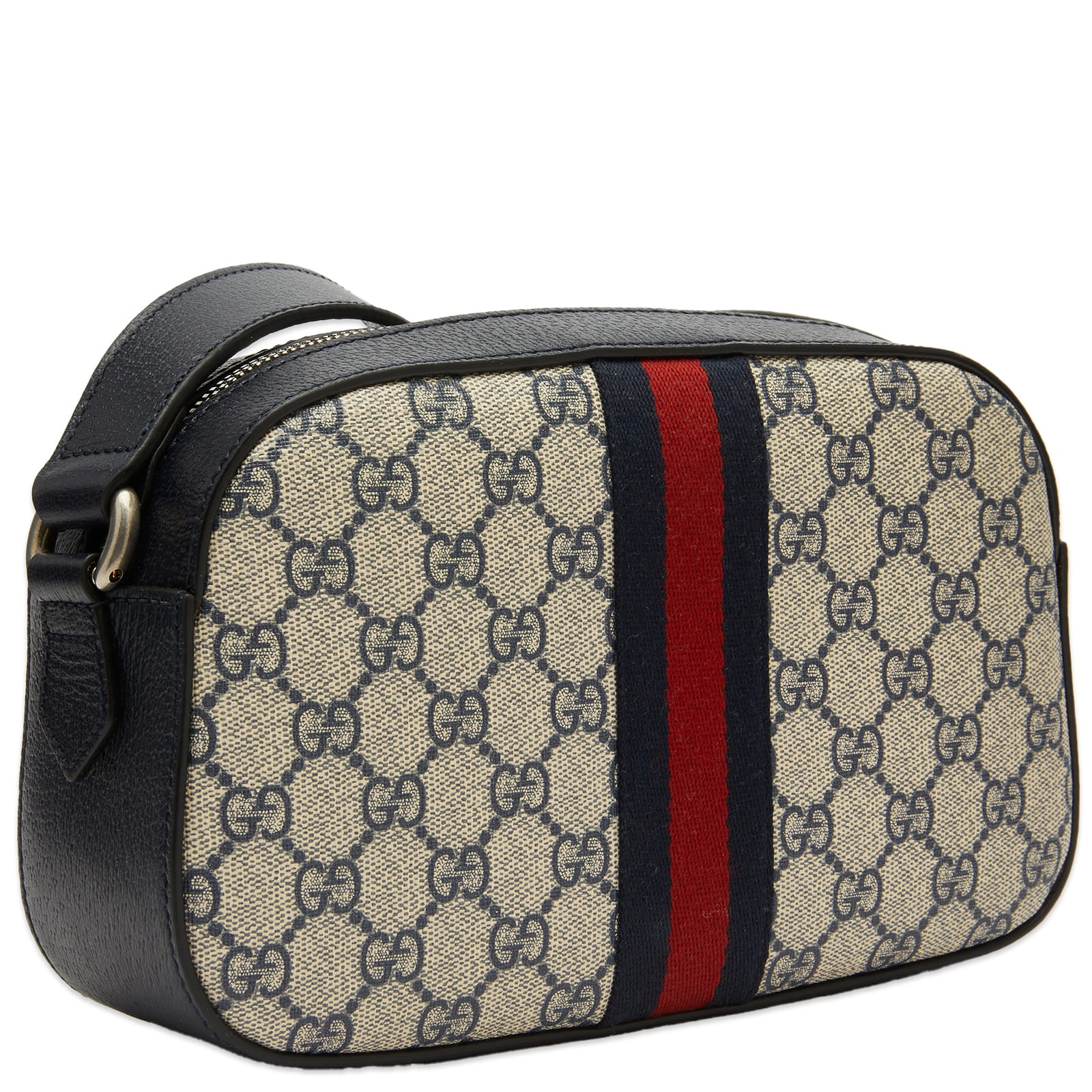 Men's Ophidia GG Monogram Camera Bag in Beige 