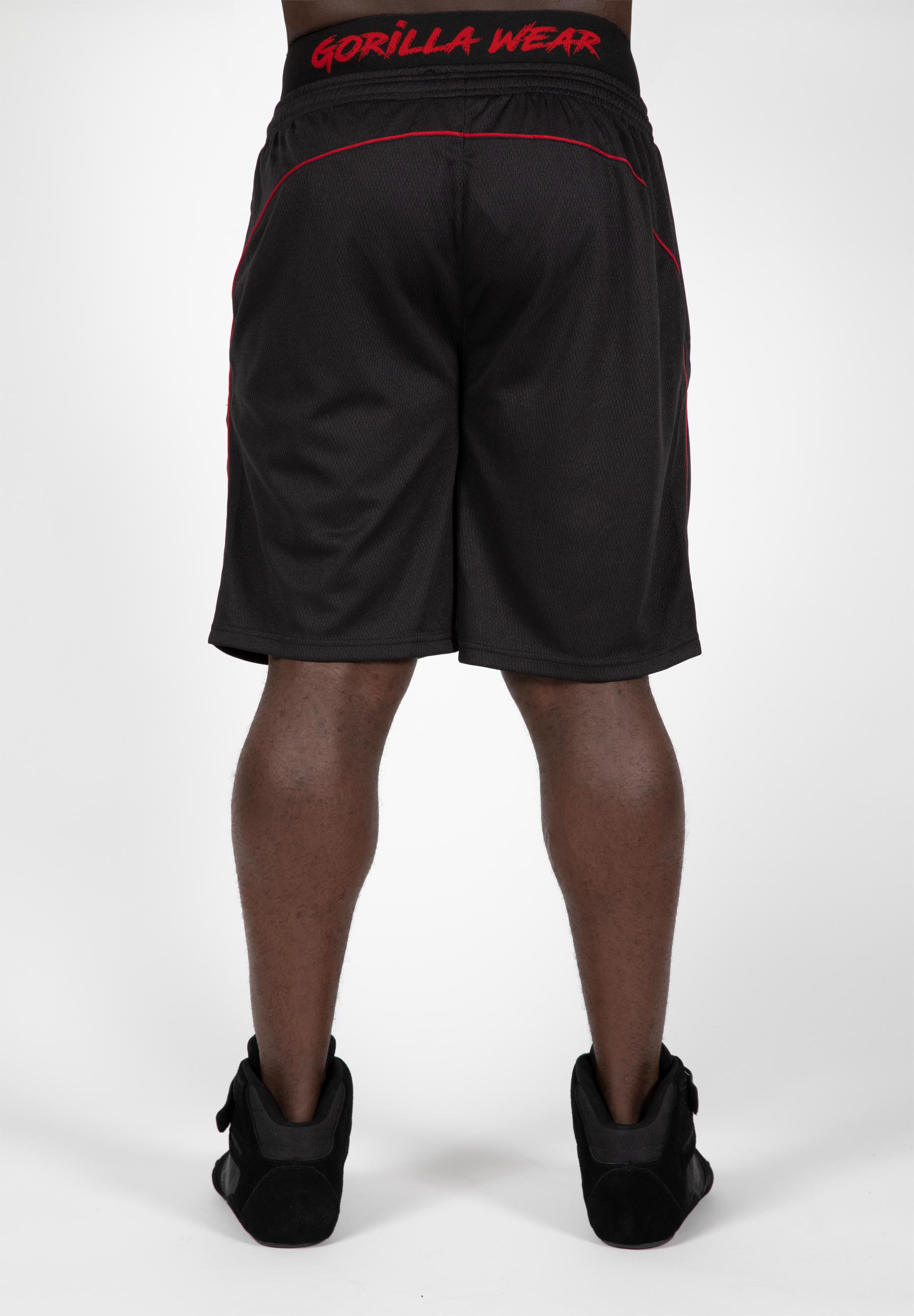 Mercury Mesh Shorts - Black/Red