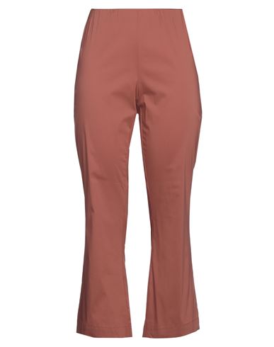 Liviana Conti Woman Pants Antique rose Size 4 Cotton, Polyamide, Elastane