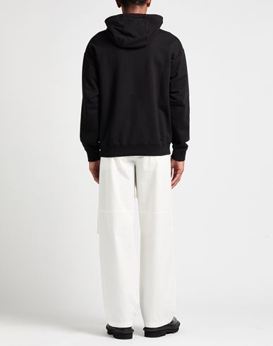 Man Sweatshirt Black Size S Cotton