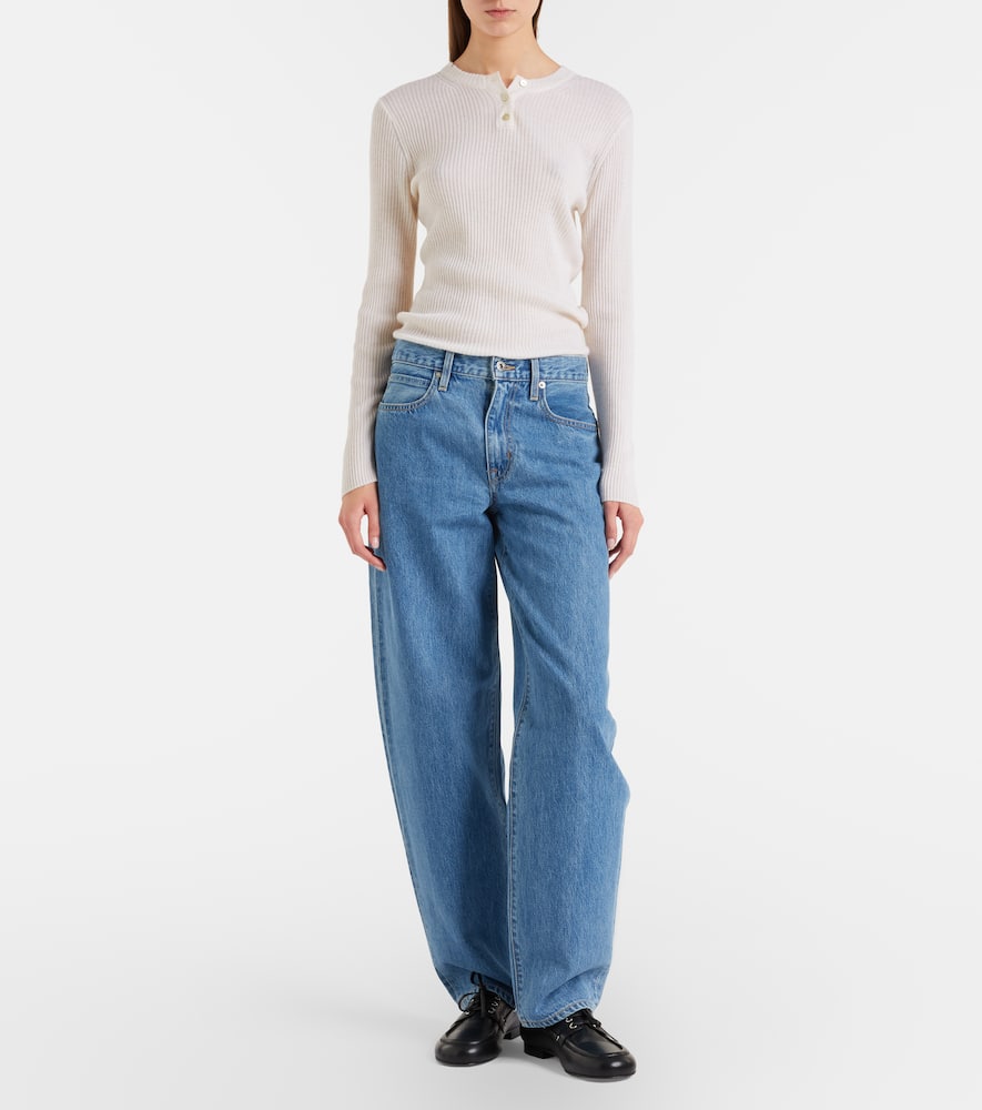 Ella barrel-leg jeans