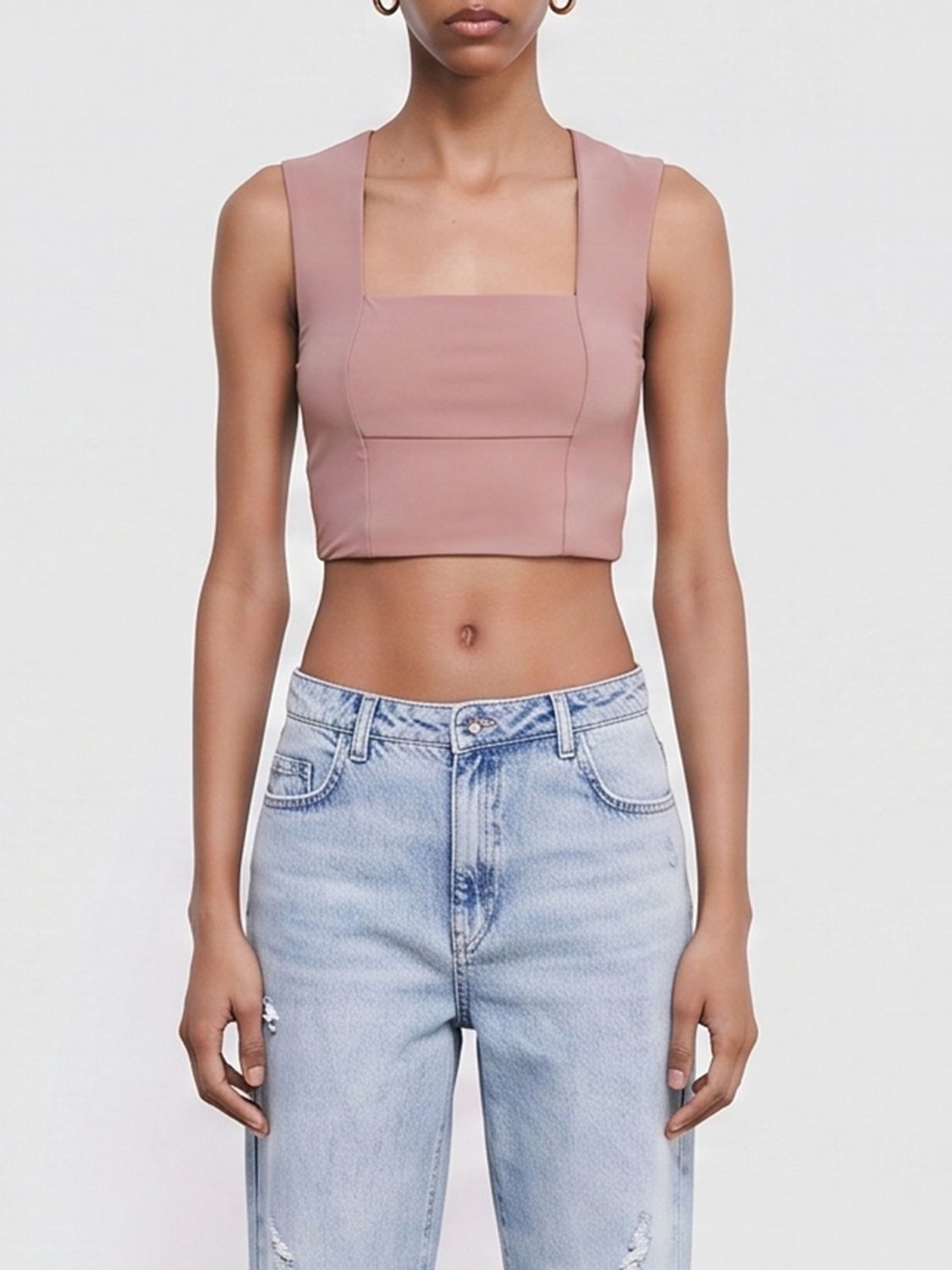 Top Woman color Beige