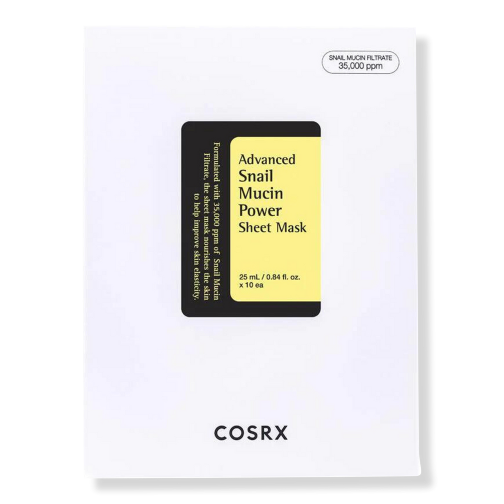 Advanced Snail Mucin Power Sheet Mask - 10 ct