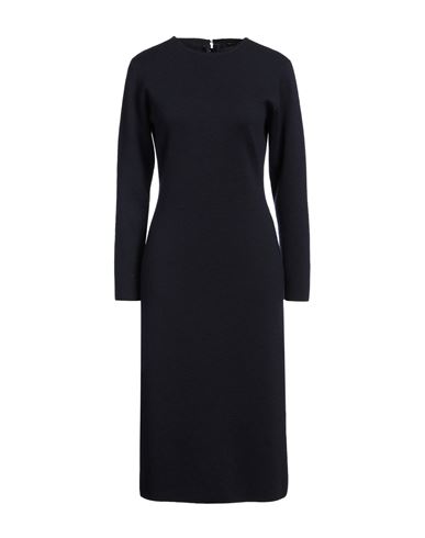 Fabiana Filippi Woman Midi dress Midnight blue Size 4 Merino Wool
