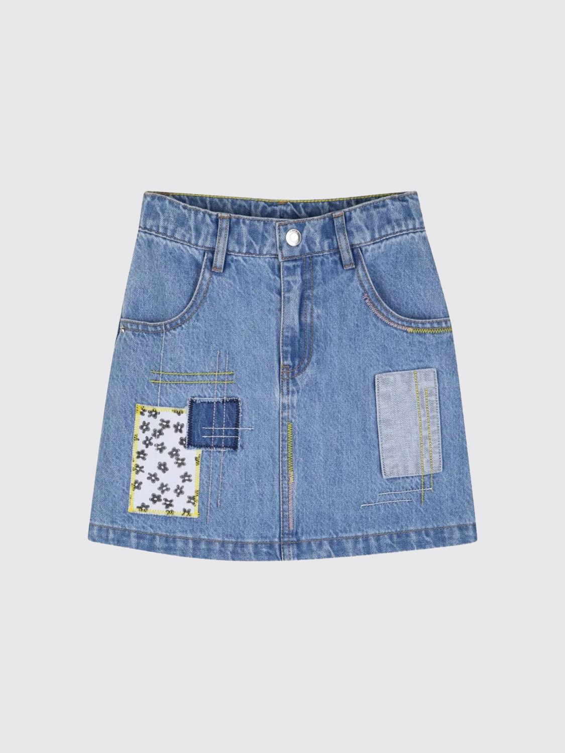 Skirt Kids color Blue