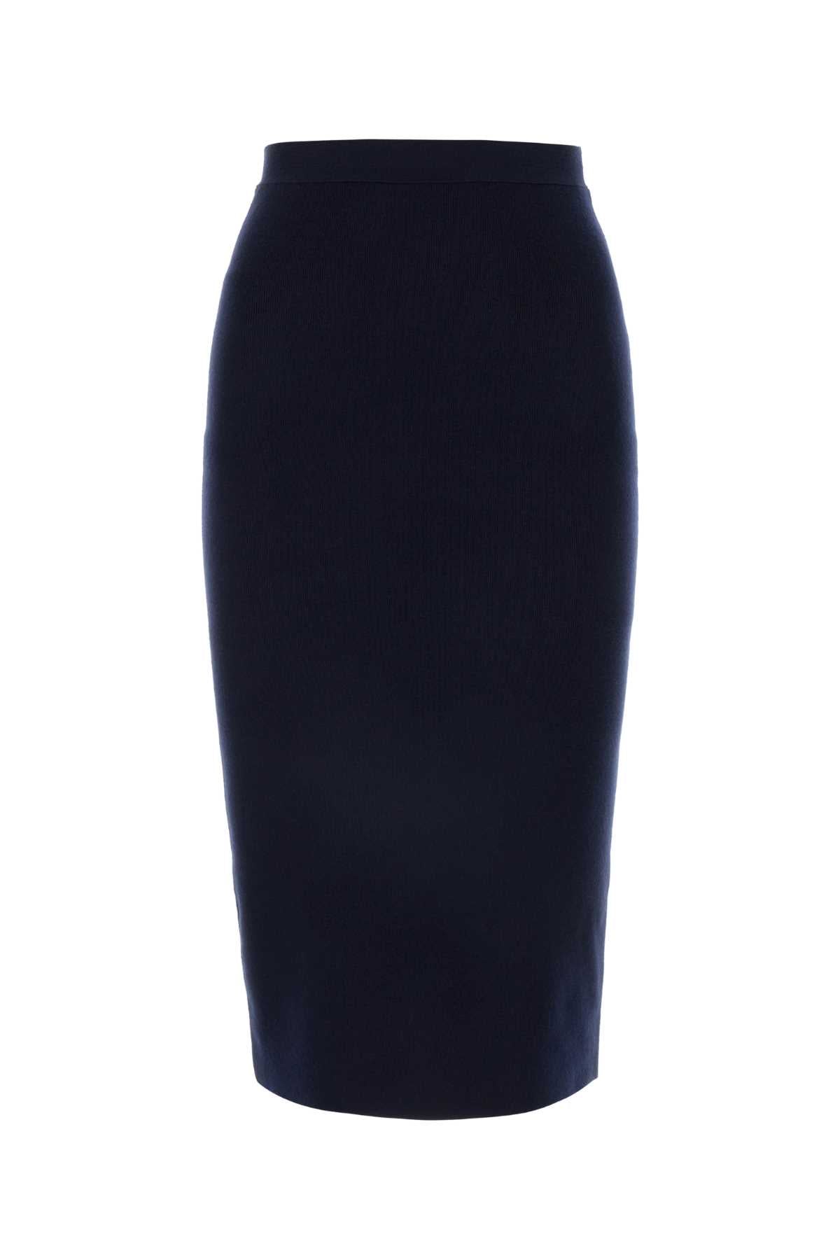 Midi Skirt — Navy