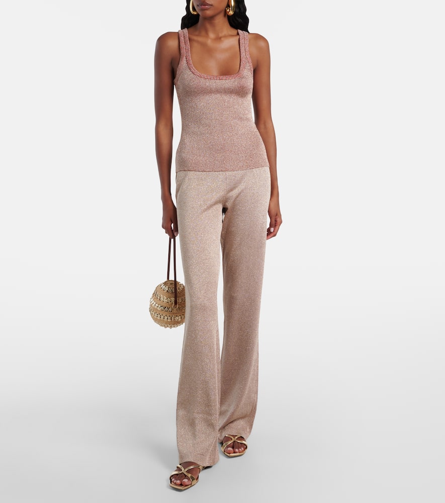 Lamé tank top