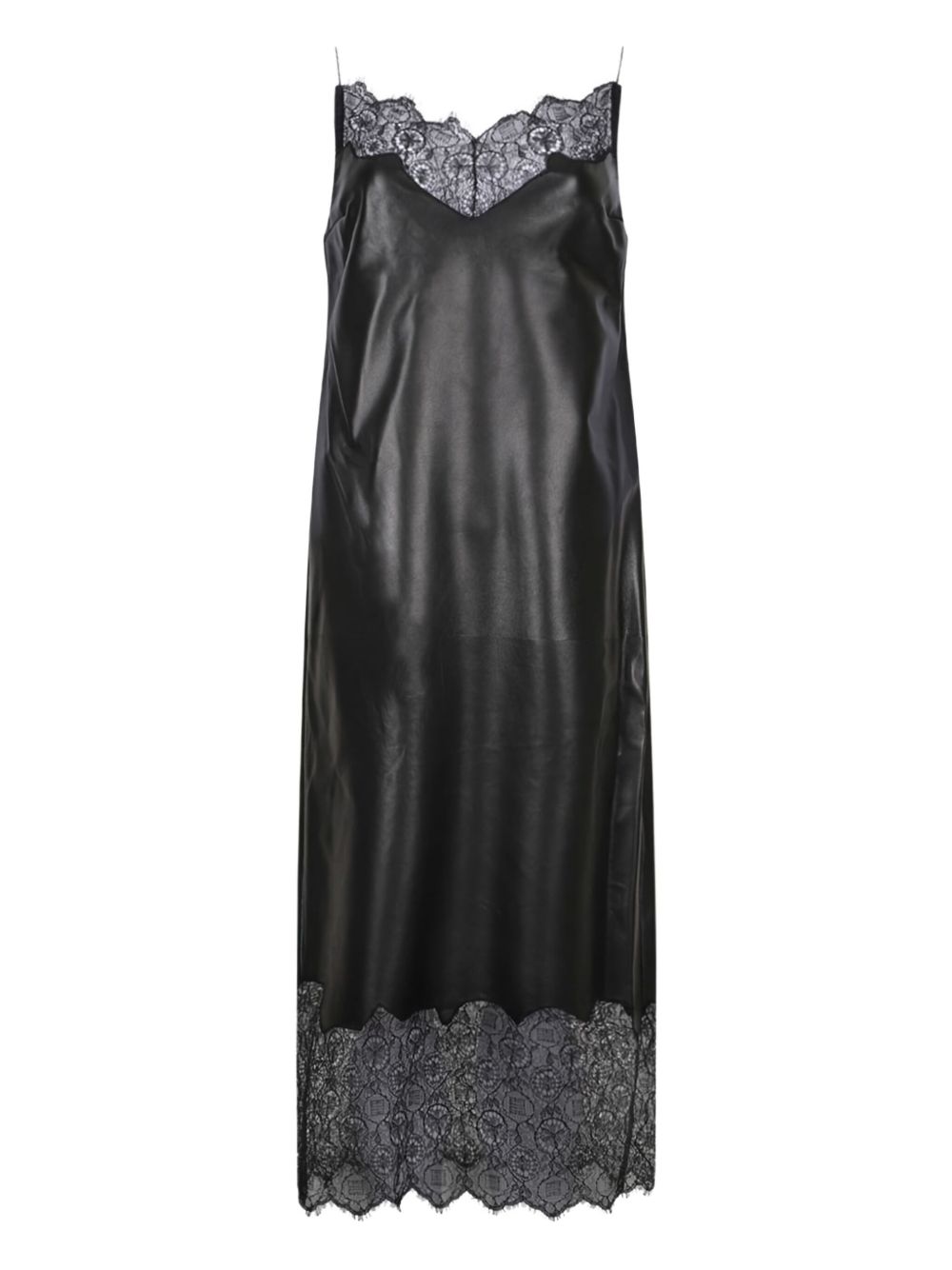 Givenchy leather midi dress - Black