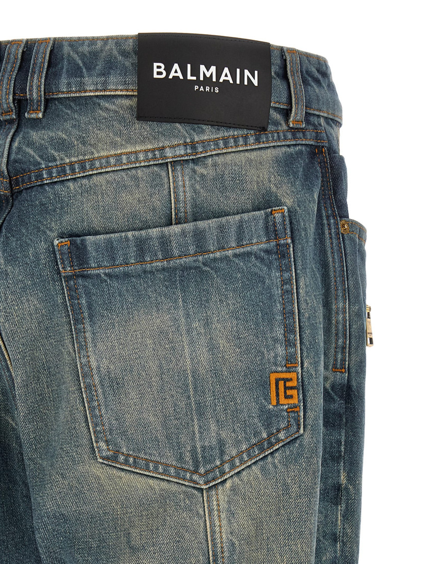 Biker Jeans Blue