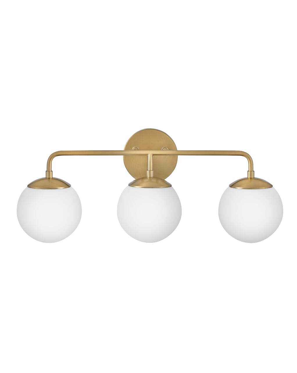 Julep 3-Light Bathroom Vanity Light in Lacquered Bra