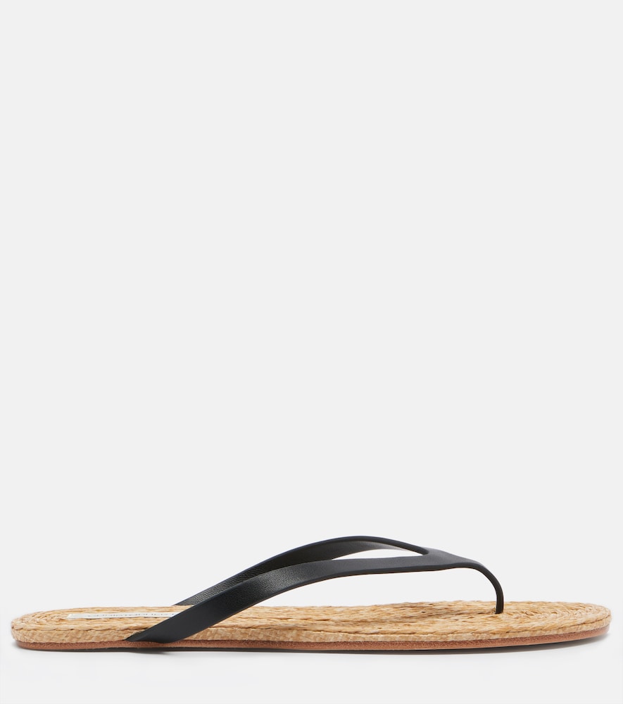 Palma leather thong sandals