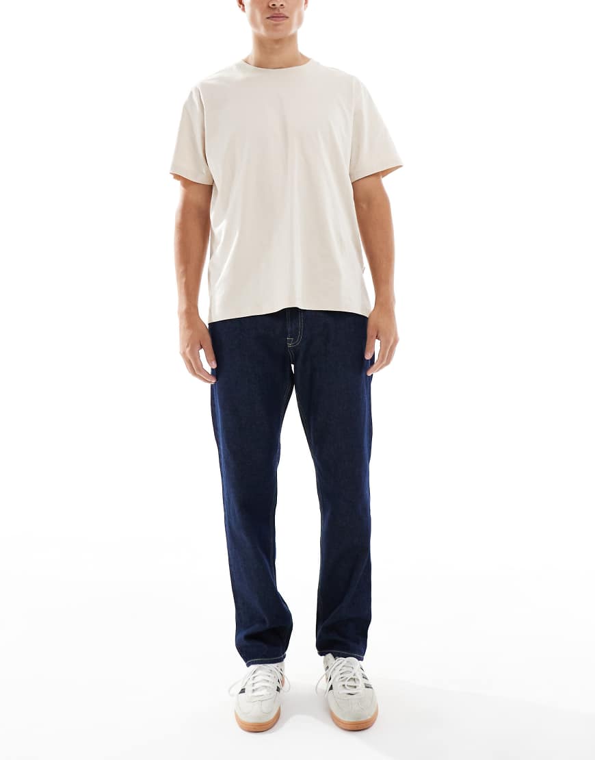 Ryan straight fit jeans in indigo blue