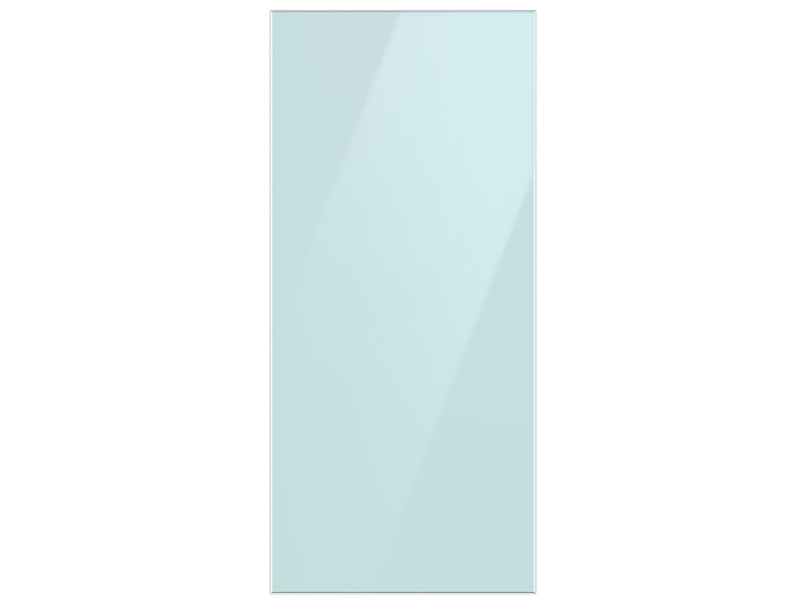 Bespoke 4-Door Flex™ Refrigerator Panel in Morning in Blue Glass - Top Panel(RA-F18DUUCM/AA)