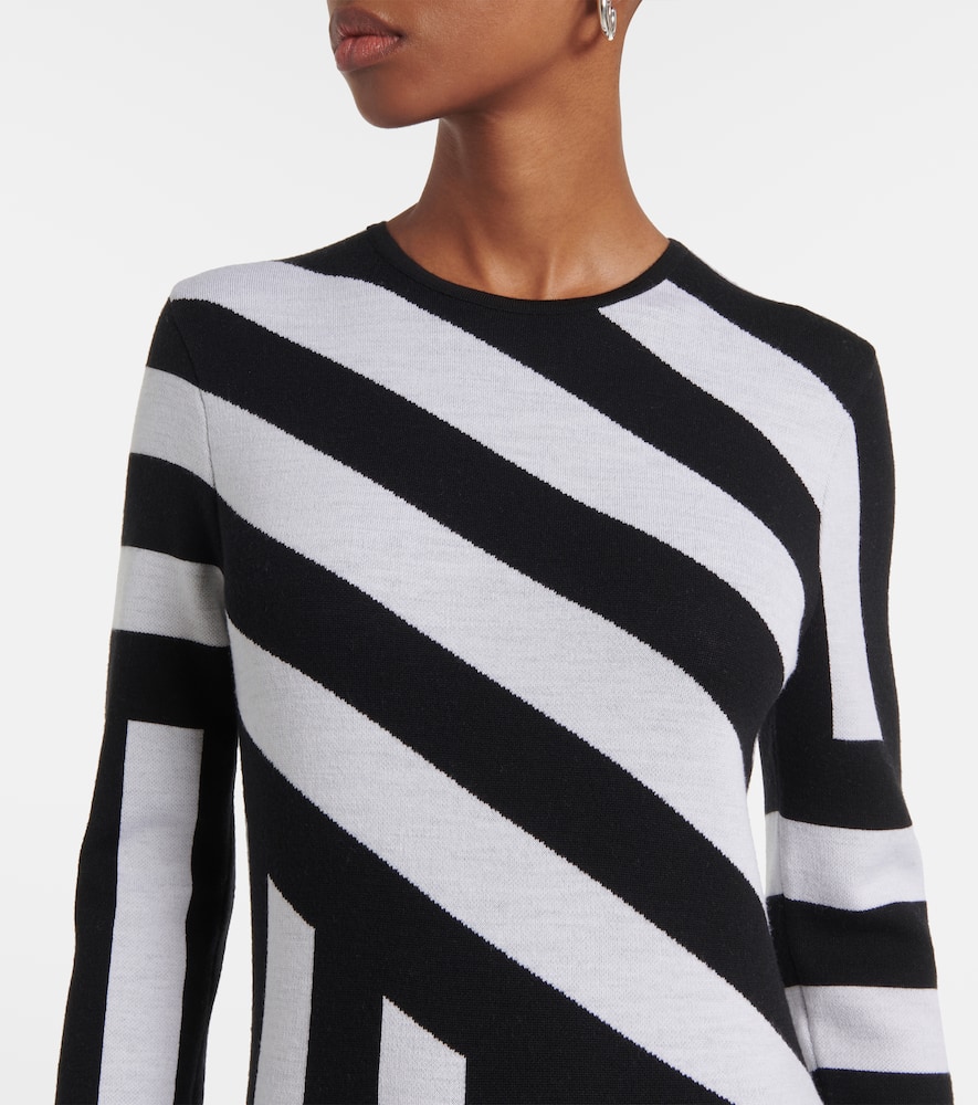Seema wool midi dress