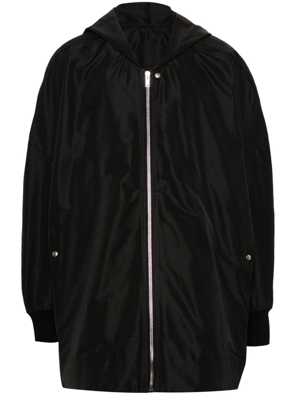 Jumbo Peter hooded coat - Black