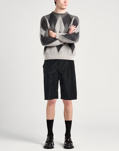 Man Shorts & Bermuda Shorts Black Size 32 Polyester