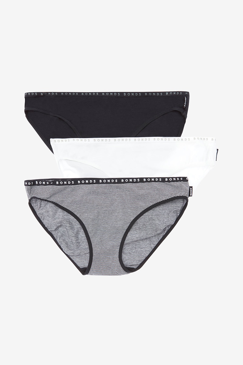 Hipster Cotton Bikini 3 Pack