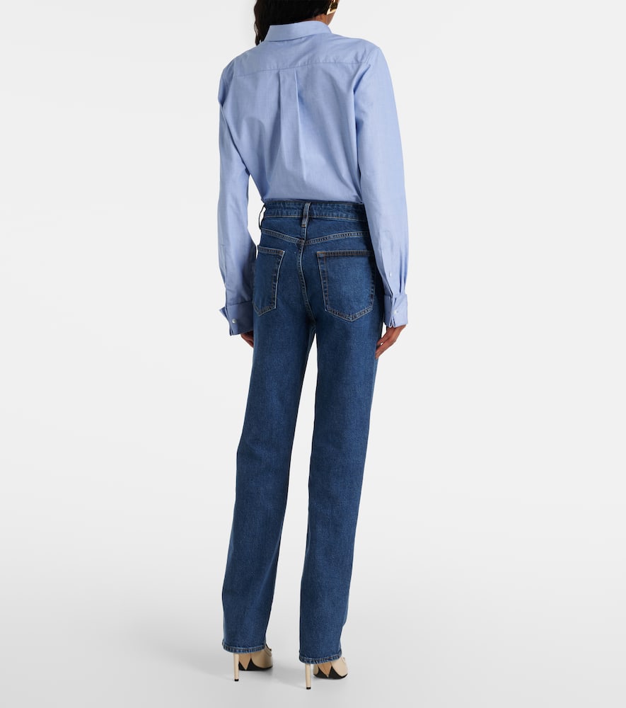 The Ruler high-rise straight jeans