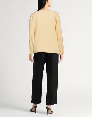 Fabiana Filippi Woman Top Yellow Size 12 Viscose, Elastane