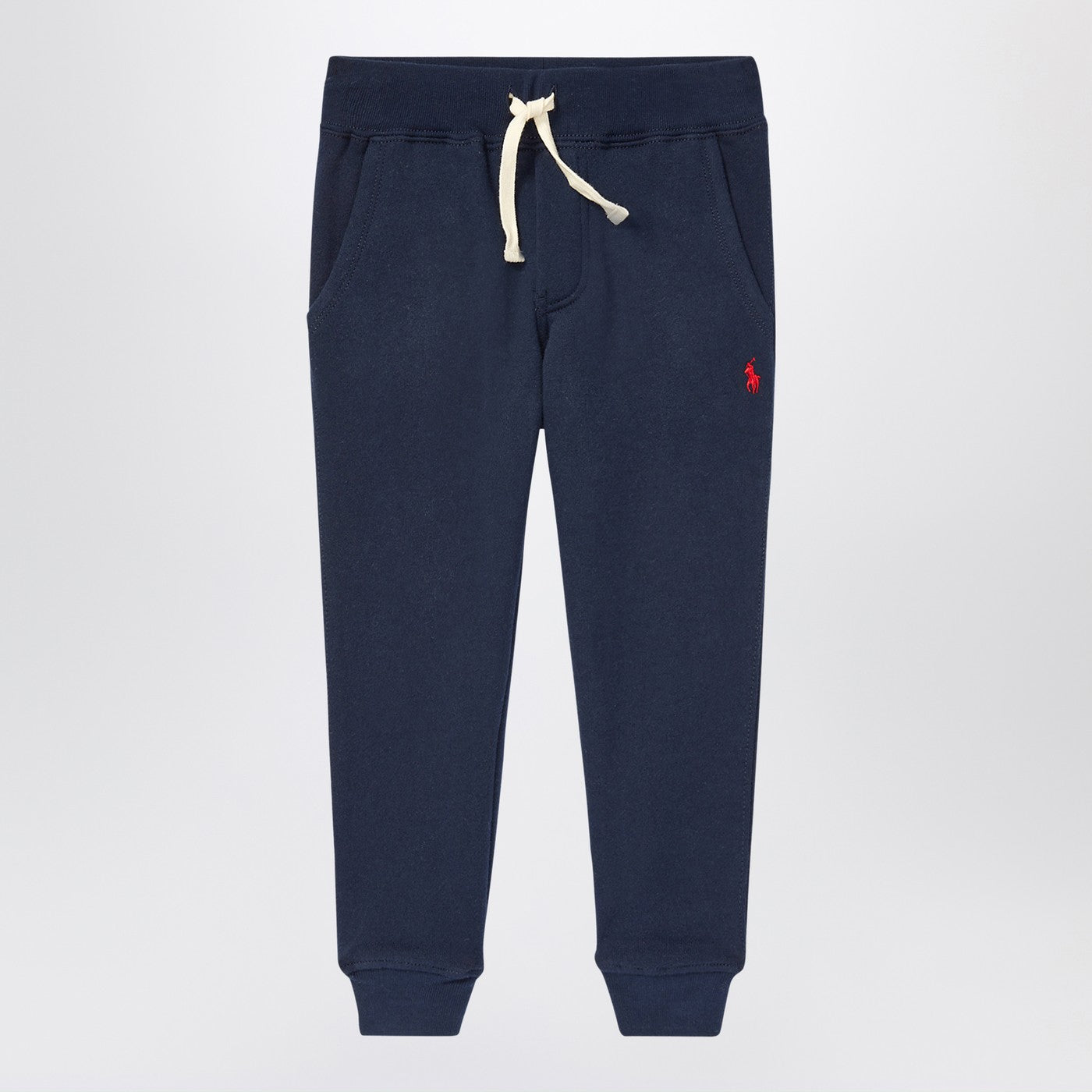 Navy blue jogging trousers