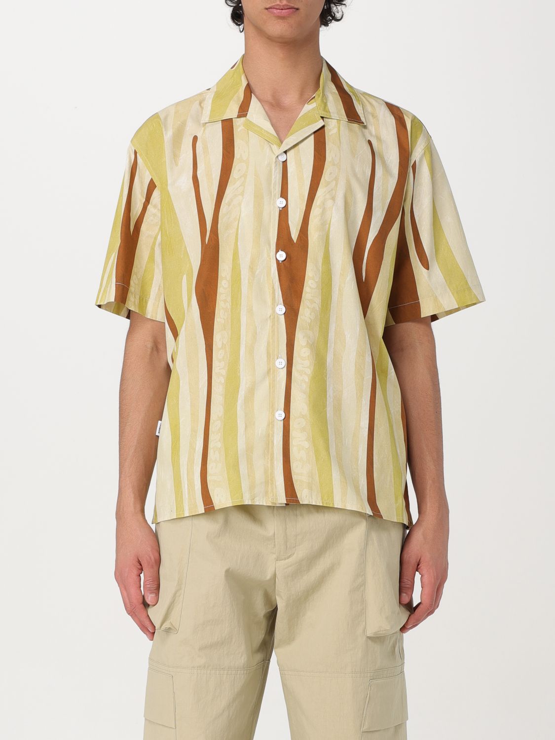 Shirt Men color Beige