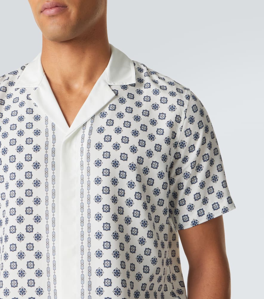 Maitan printed bowling shirt