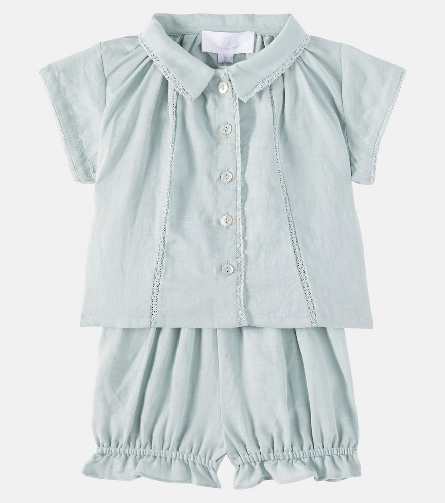 C'era Una Volta Baby Miki shirt and shorts set
