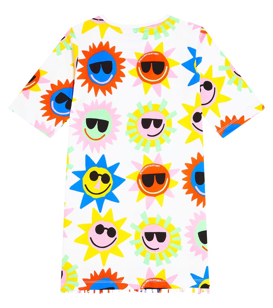 Stella McCartney Kids Printed cotton sweatshirt and shorts
