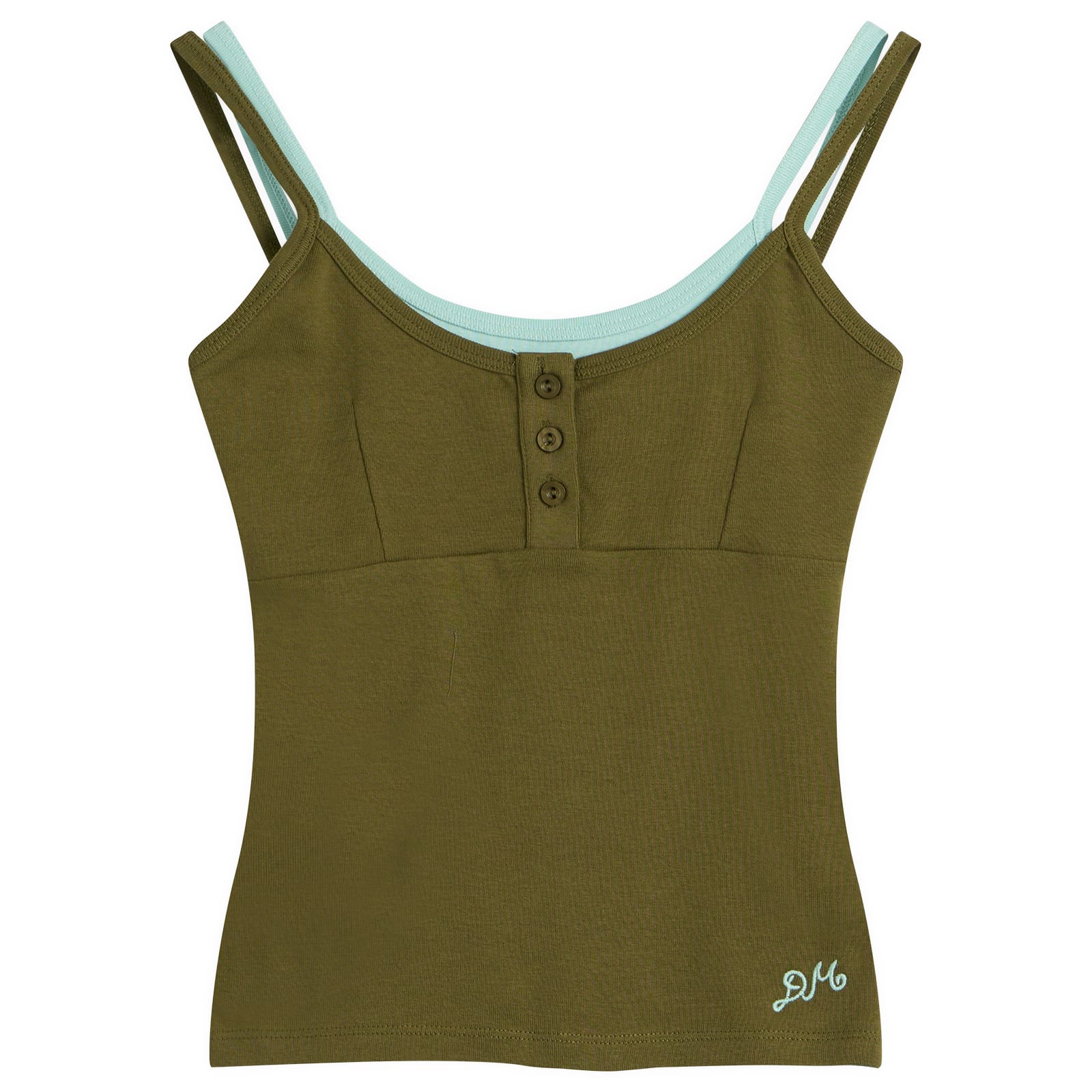 Women's Britt Layered Cami Green