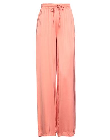 Woman Pants Salmon pink Size XS Viscose