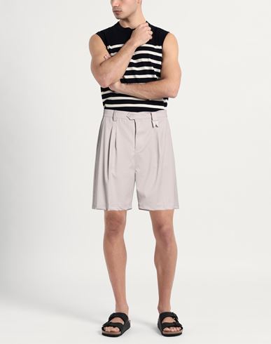 Man Shorts & Bermuda Shorts Light grey Size 30 Polyamide, Wool, Elastane