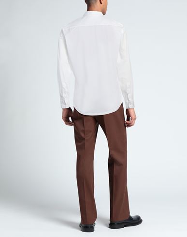 Man Shirt White Size S Polyamide, Polyester, Elastane