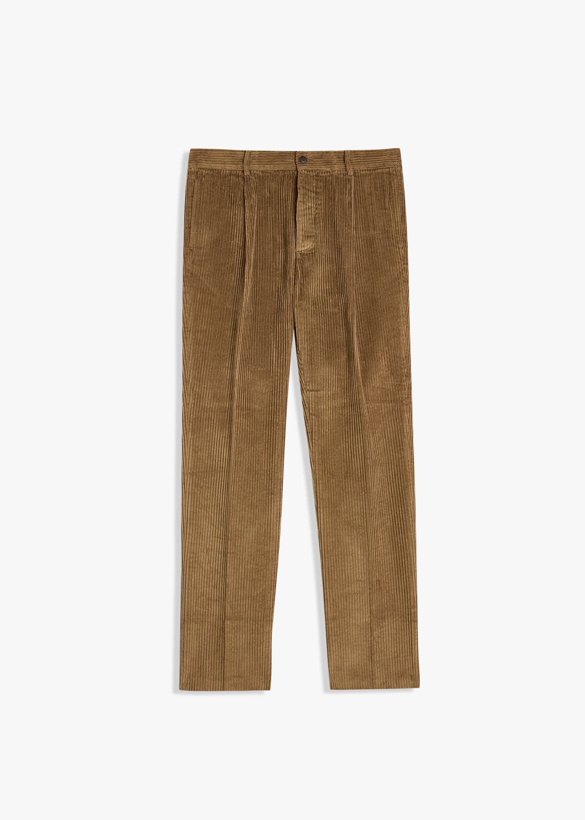 Aantioco Corduroy Trousers With Darts Beige - Unisex